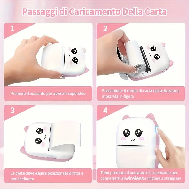 Mini Portable Thermal Printer