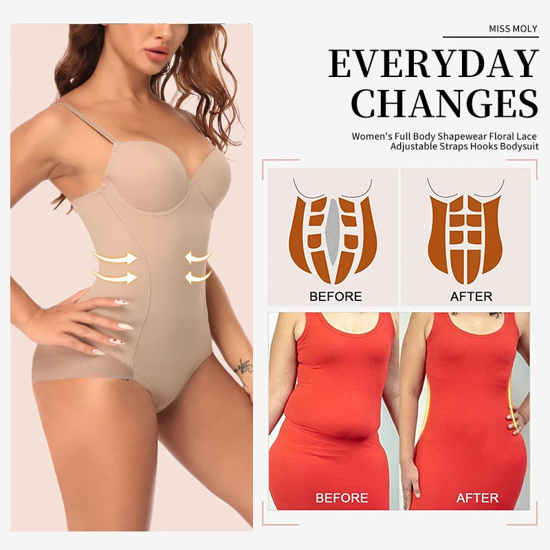 Tummy Control Shapewear Bodysuit