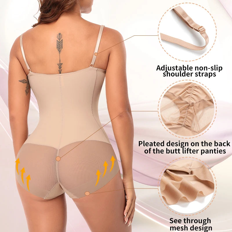 Tummy Control Shapewear Bodysuit