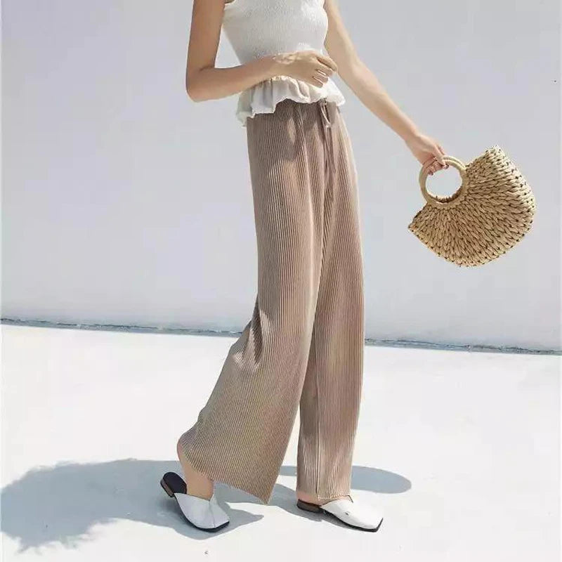 Flowy Wide-Leg Trousers