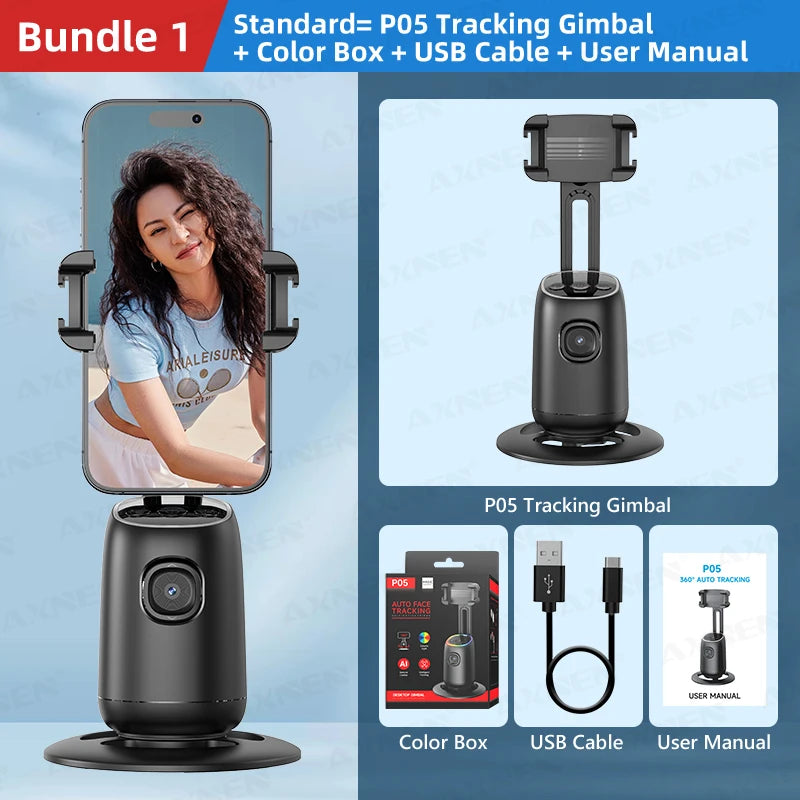 AI Auto-Tracking Phone Gimbal
