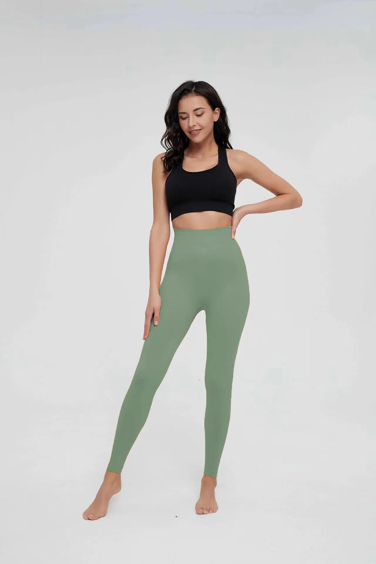 Seamless High-Waist Leggings