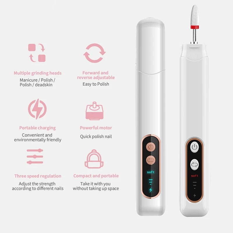 Cordless Manicure & Pedicure Drill Kit