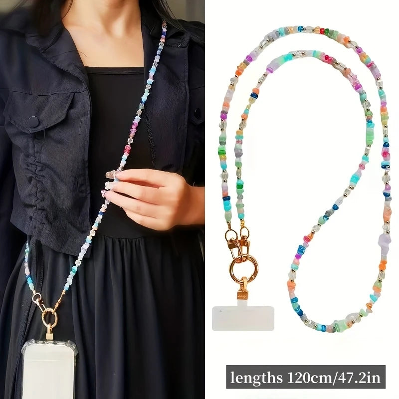 Beaded Phone Charm