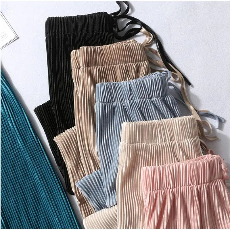 Flowy Wide-Leg Trousers