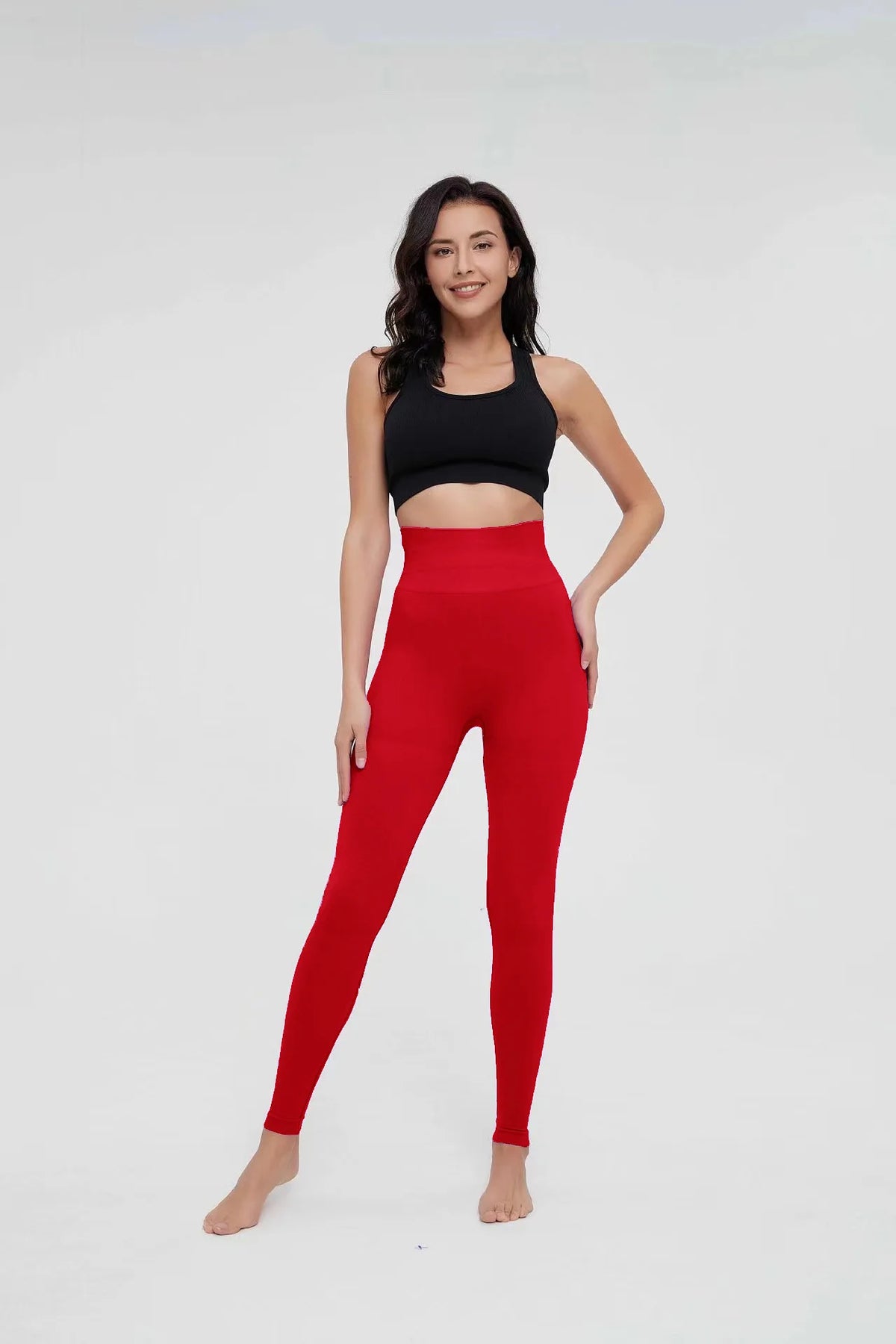 Seamless High-Waist Leggings