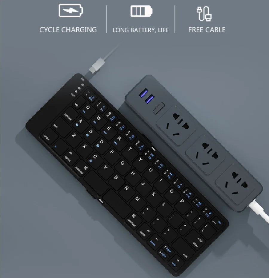Foldable Bluetooth Keyboard