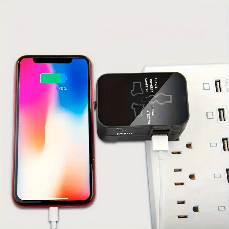 Universal Travel Adapter with USB