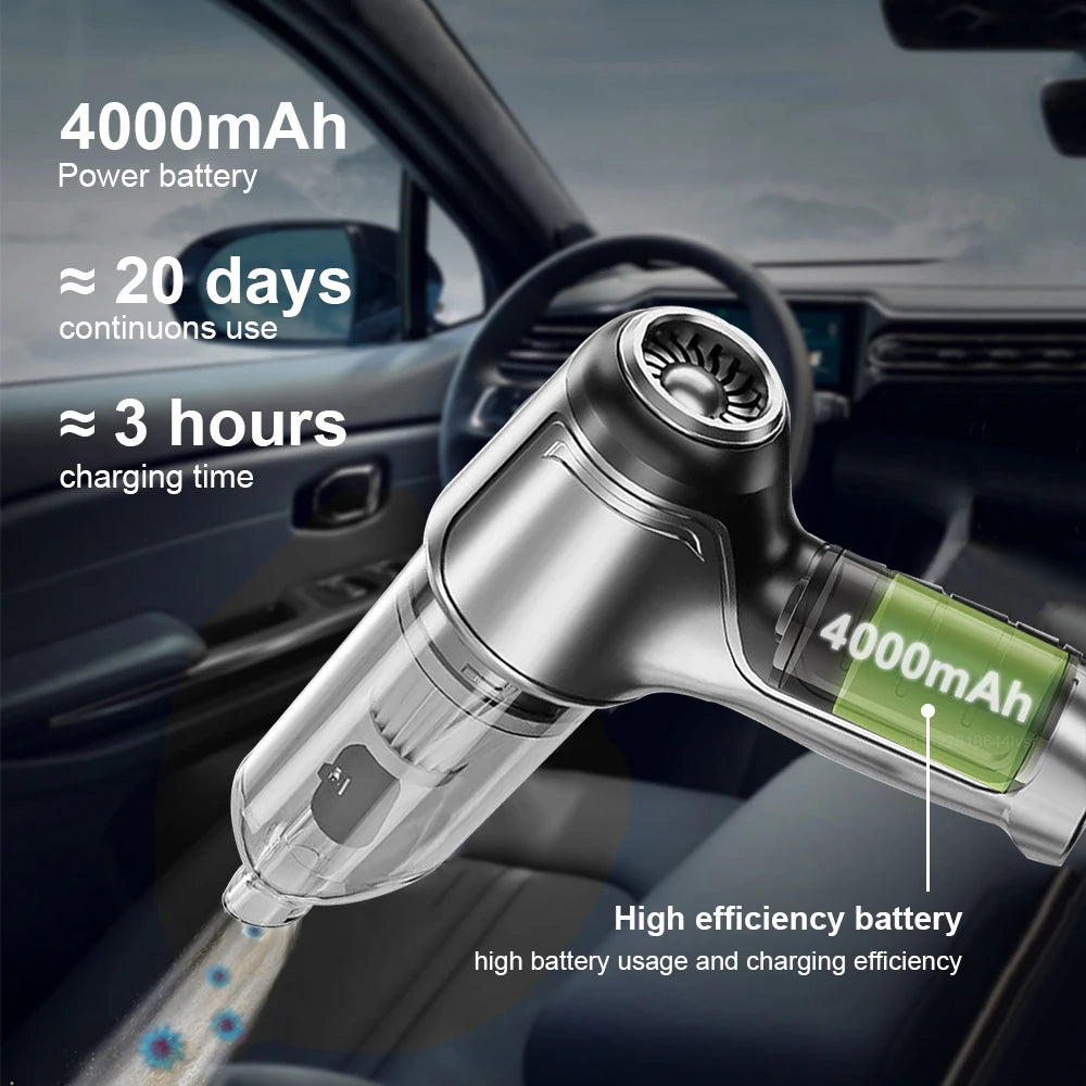 Cordless Portable Car Vacuum