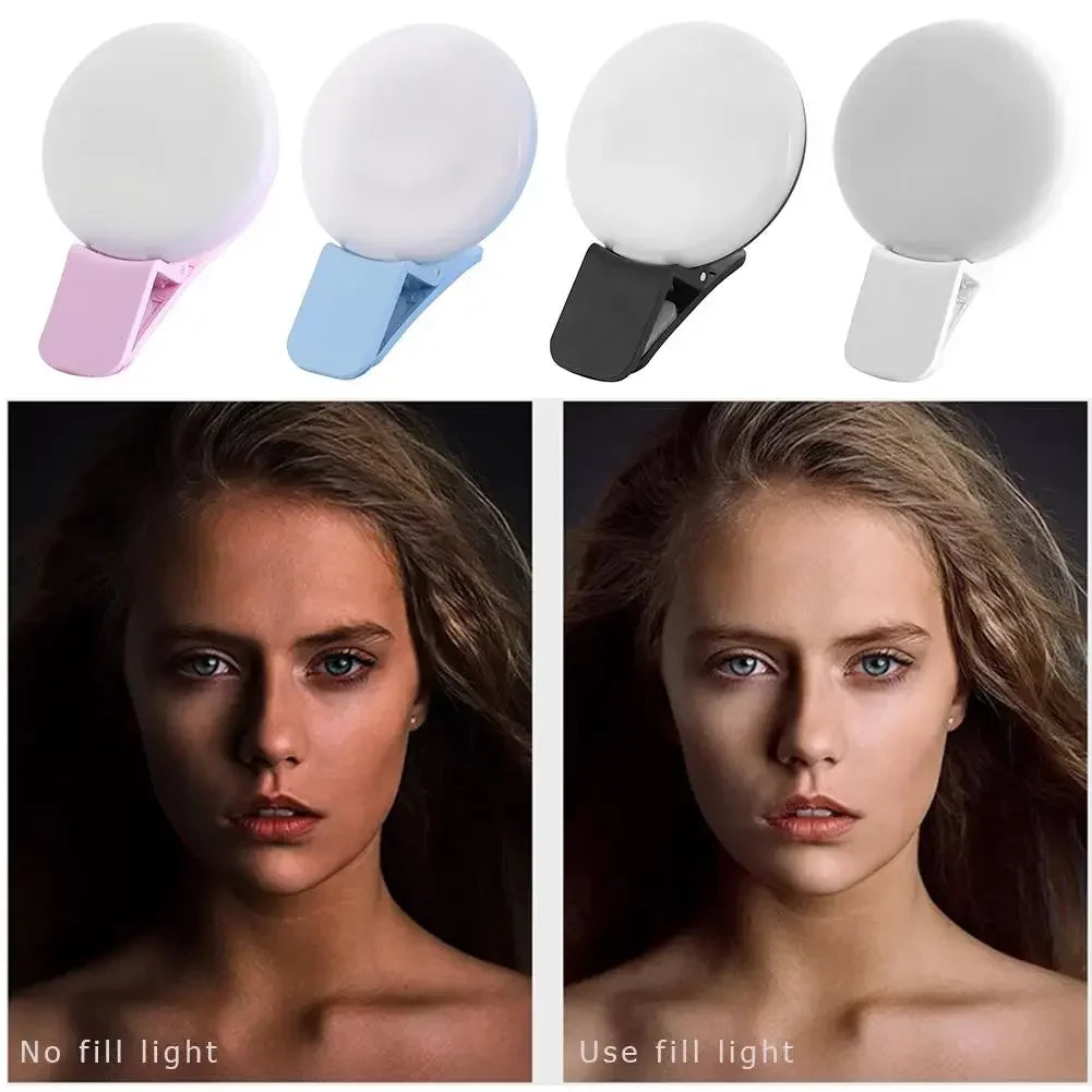 Clip-On Selfie Ring Light