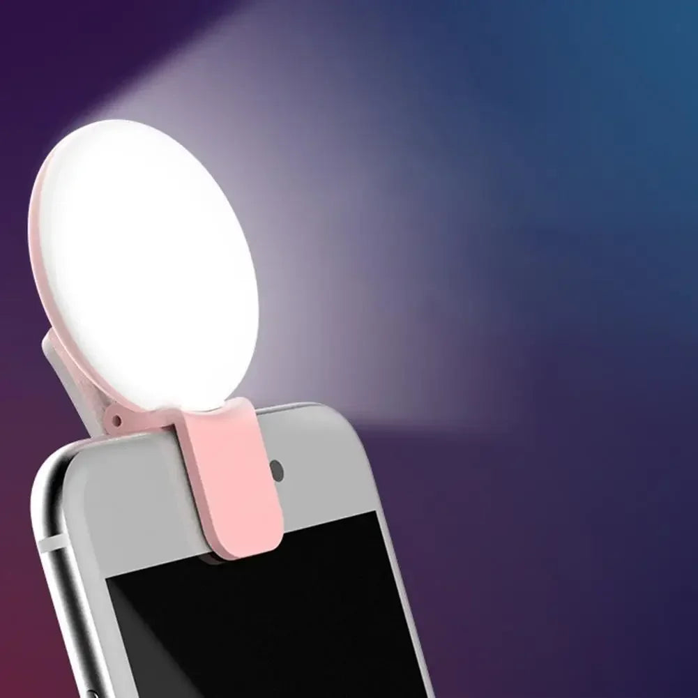 Clip-On Selfie Ring Light