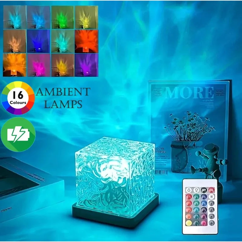 RGB Water Ripple Ambient Lamp