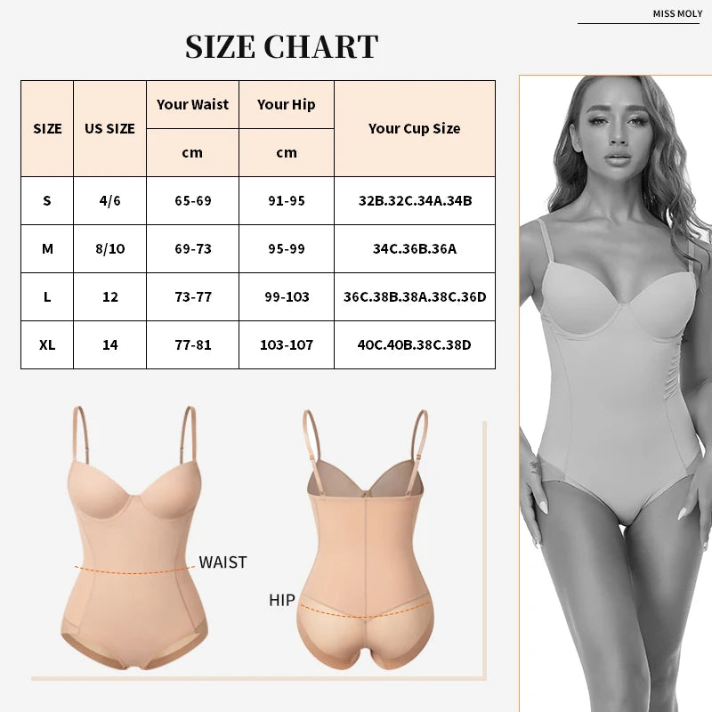 Tummy Control Shapewear Bodysuit