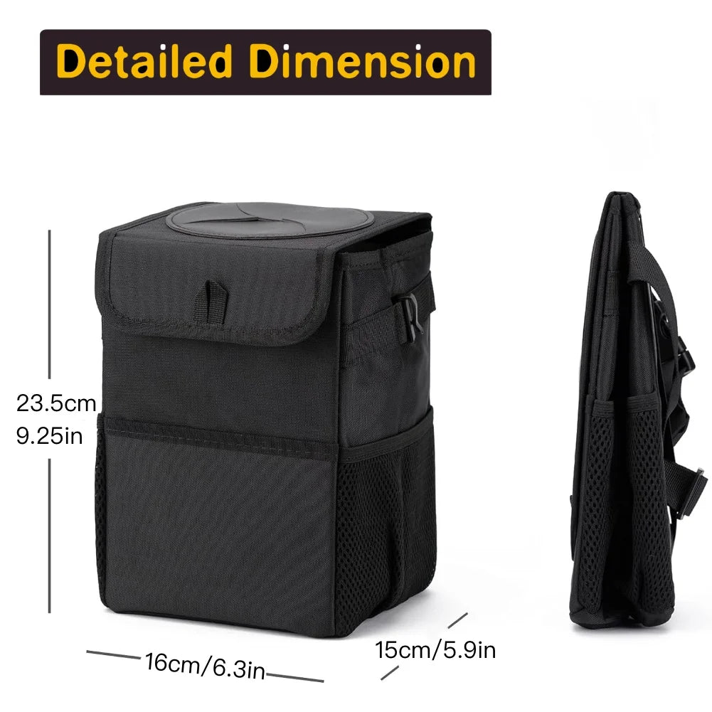 Leakproof Car Trash Bin