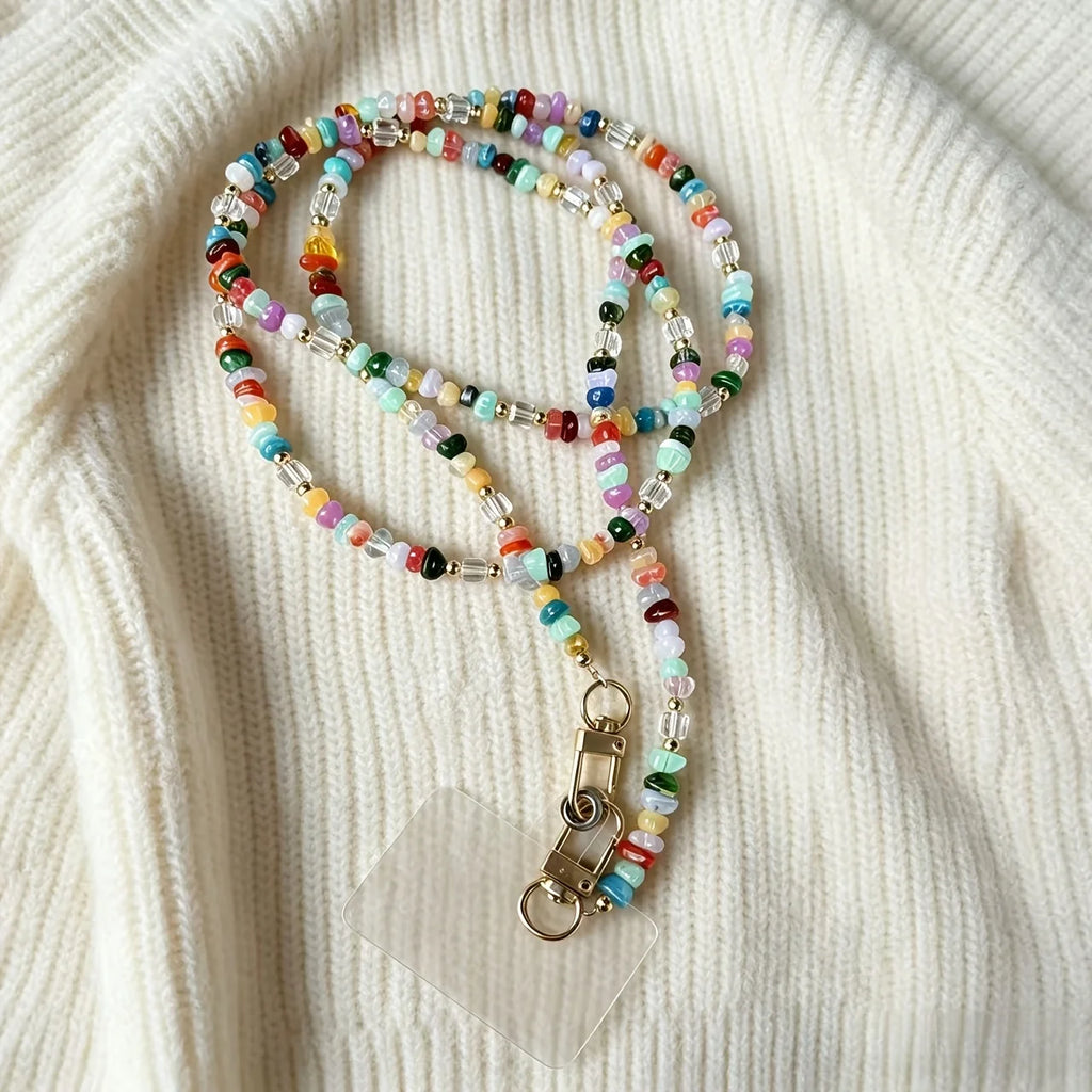 Beaded Phone Charm