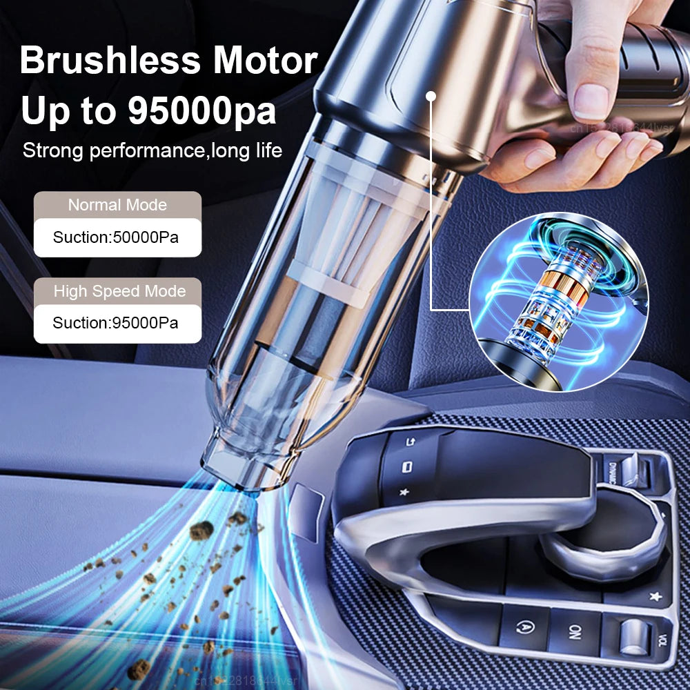 Cordless Portable Car Vacuum