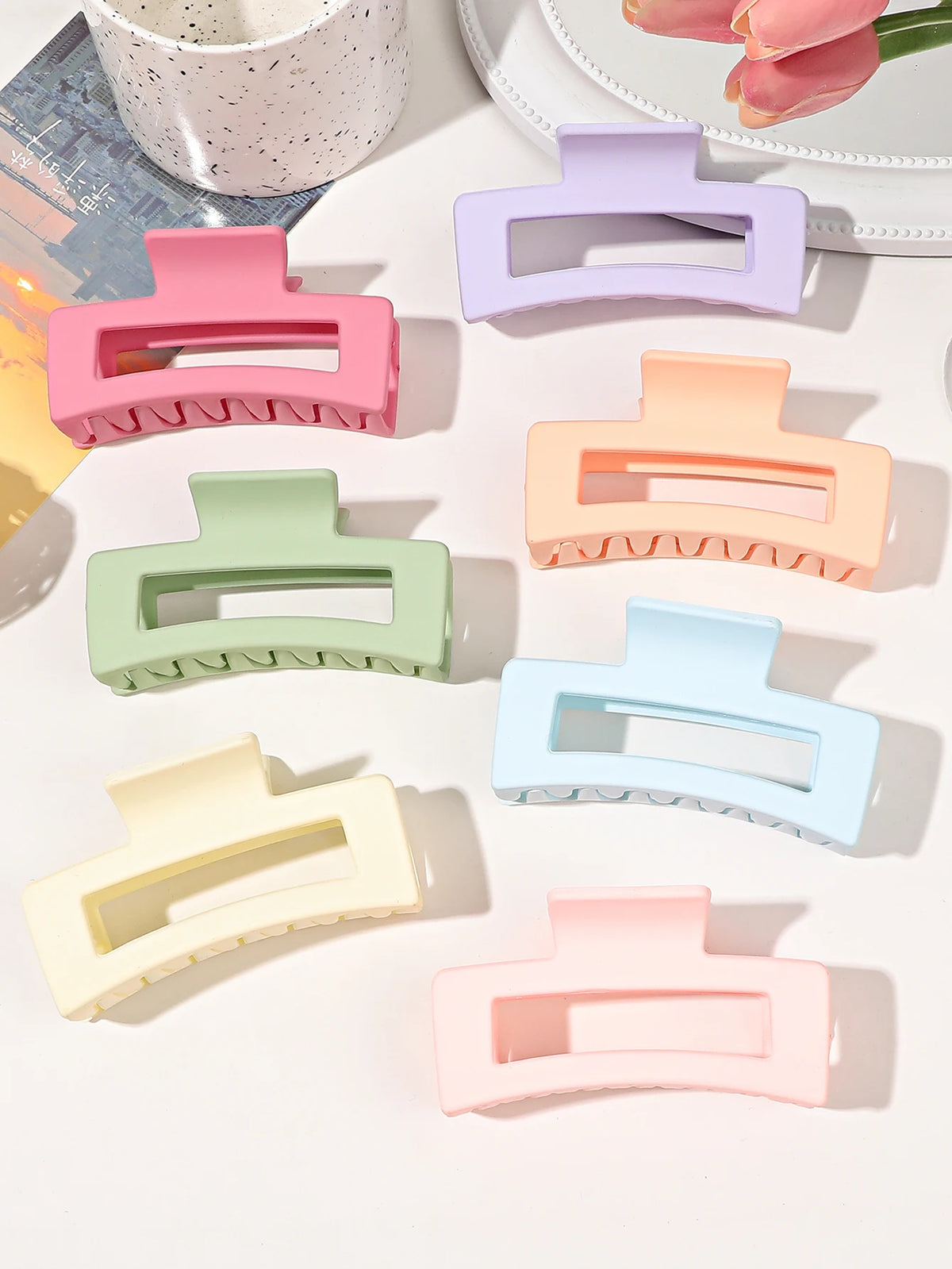 Matte Claw Clip Set