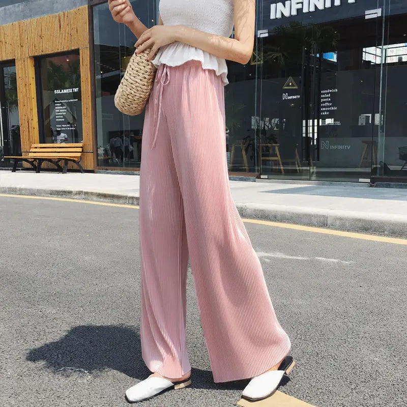 Flowy Wide-Leg Trousers