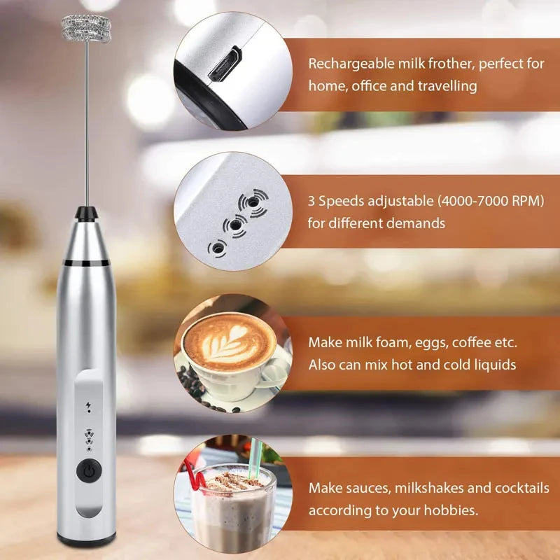 Handheld Electric Milk Frother