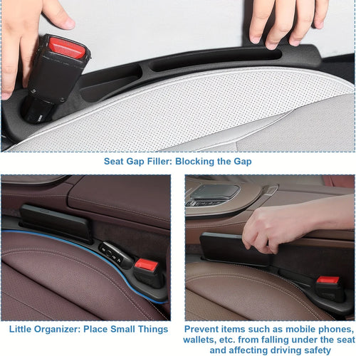 Car Seat Gap Fillers – 2-Pack | No More Dropped Items,