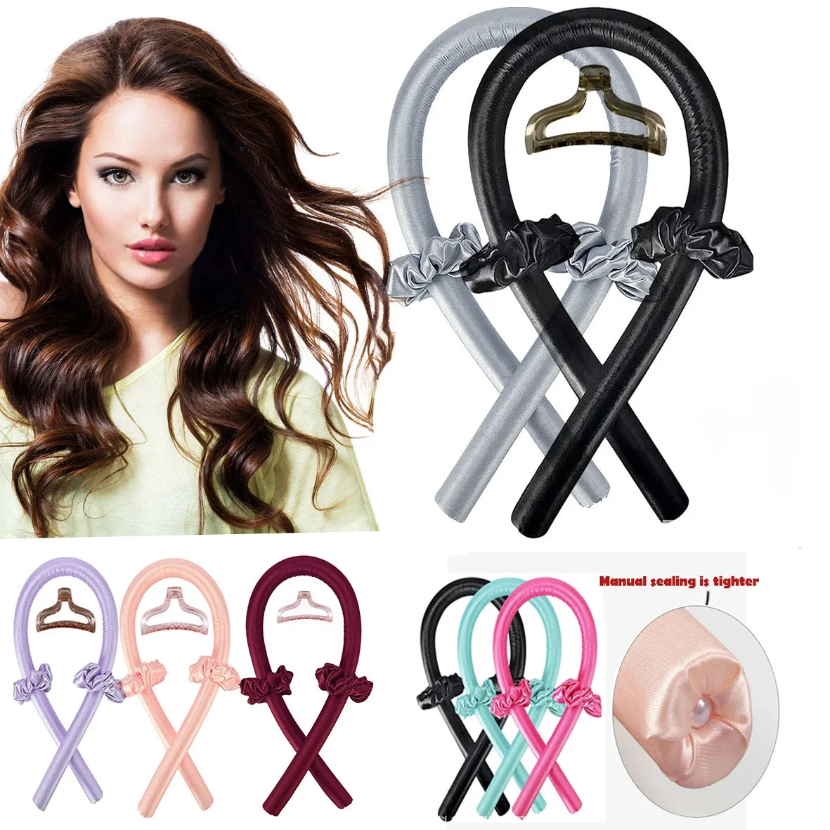 Heatless Curling Headband Kit
